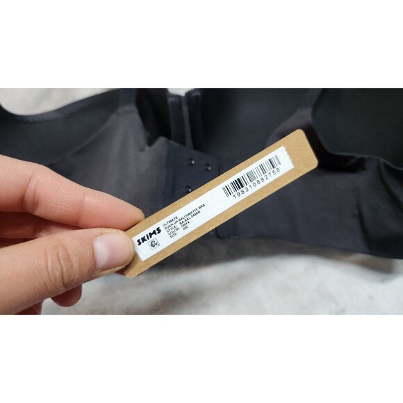 Skims 40C Onyx Black Ultimate Push Up Balconette Bra Ba-BAL-5486W NWT - Picture 4 of 4